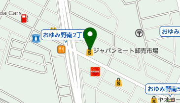 ジャパンミート卸売市場おゆみ野店の地図画像