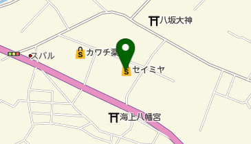 セイミヤ銚子四日市場店の地図画像