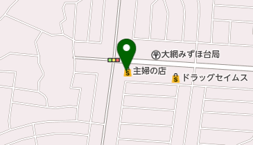 主婦の店大網店の地図画像