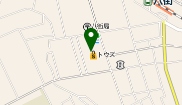 トウズ八街店の地図画像