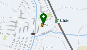 ベルクス野田七光台店の地図画像