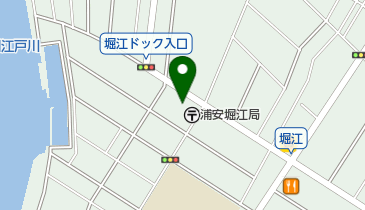 スーパーアタック浦安堀江店の地図画像