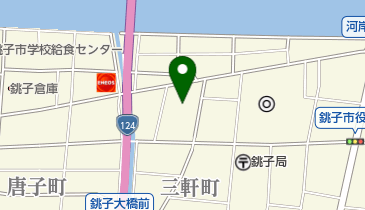 スーパータイヨー銚子店の地図画像