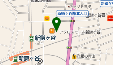 アール元気アクロスモール新鎌ケ谷店の地図画像