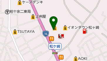 ロピア柏コジマ店の地図画像