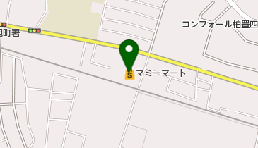 マミーマート柏旭町店の地図画像