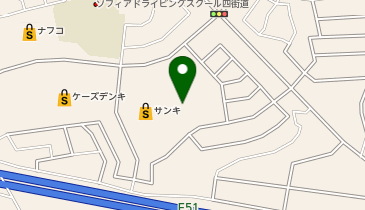 ヨークマートもねの里店の地図画像
