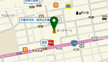 ヨークフーズ都町店の地図画像