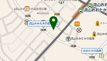 角上魚類流山店の地図画像