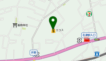 TAIRAYA佐倉店の地図画像