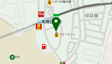 マミーマート生鮮市場TOP船橋日大前店の地図画像