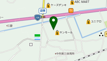 ベイシアフーズパーク旭サンモール店の地図画像
