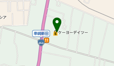 DCM串崎店の地図画像