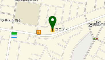 ユニディ我孫子店の地図画像