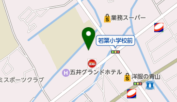 DCM五井店の地図画像