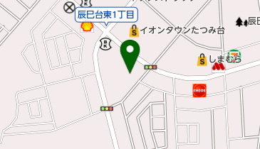 DCM辰巳台店の地図画像