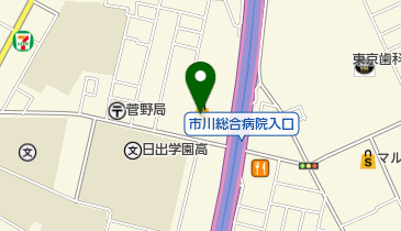 ユニディ菅野店の地図画像