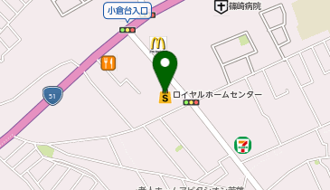 ロイヤルホームセンター千葉の地図画像