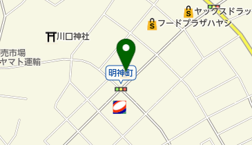 DCM銚子明神店の地図画像