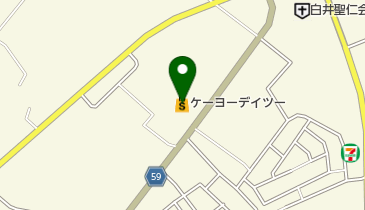 DCM白井西店の地図画像