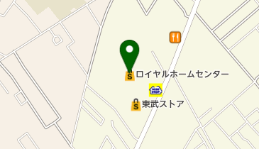 ロイヤルホームセンター白井の地図画像