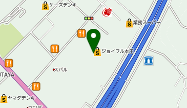 ジョイフル本田富里店の地図画像