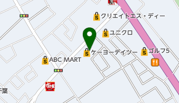 DCM野田店の地図画像