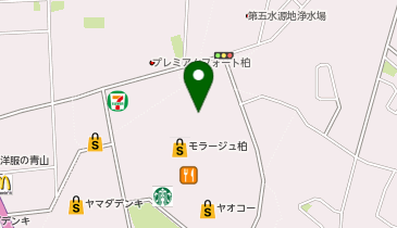 ロイヤルホームセンター柏の地図画像