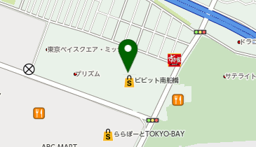スーパーバリュー南船橋店の地図画像