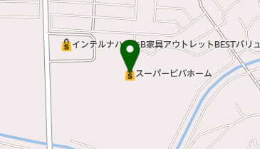 スーパービバホームちはら台店の地図画像