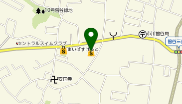 ユニディ曽谷店の地図画像