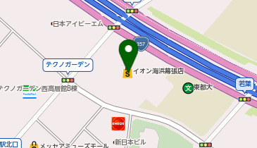 ホームセンターコーナンイオン海浜幕張店の地図画像