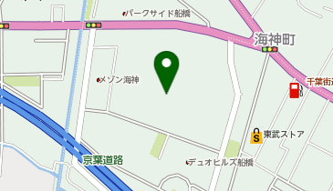 コーナンPRO京葉船橋インター店の地図画像