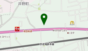 マツモトキヨシ佐倉井野店の地図画像