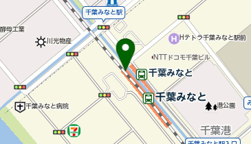 マツモトキヨシ千葉みなと駅店の地図画像