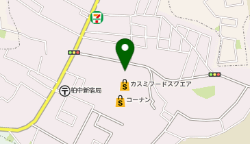 マツモトキヨシピアシティ柏中新宿店の地図画像
