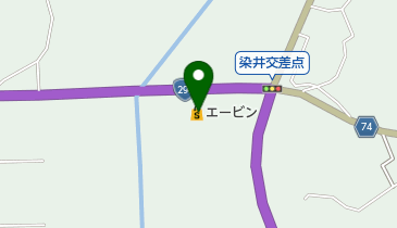 エービン多古店の地図画像