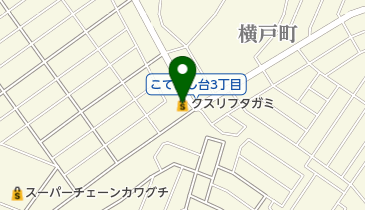 クスリフタガミの地図画像