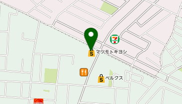 マツモトキヨシ五香店の地図画像