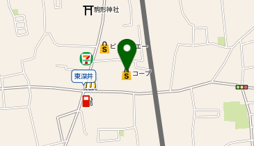 マツモトキヨシ東深井店の地図画像