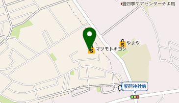 マツモトキヨシ流山野々下店の地図画像