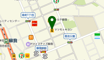 マツモトキヨシフォルテ蘇我店の地図画像