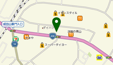 マツモトキヨシ成田ウイング土屋店の地図画像