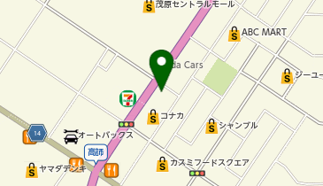 petit madoca茂原高師店の地図画像