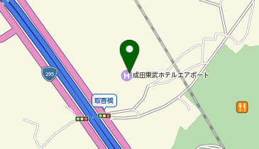 マツモトキヨシ成田東武ホテルエアポート店の地図画像