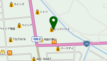 マツモトキヨシライフガーデン佐倉店の地図画像