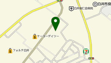 クスリのアオキ白井店の地図画像