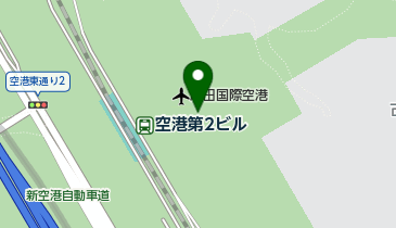 マツモトキヨシ成田国際空港第2ターミナル店の地図画像