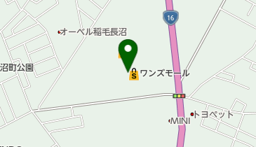 ワンズモールの地図画像