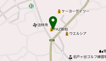 PAZ新柏の地図画像
